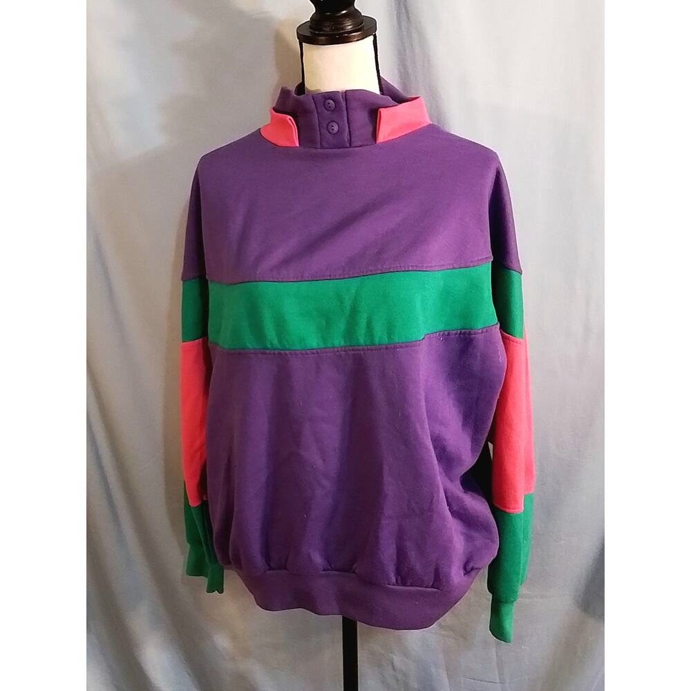 American Weekend purple sweatshirt